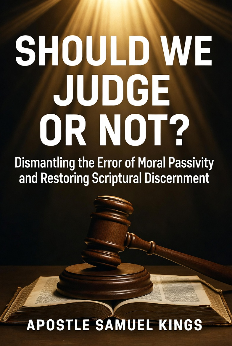 SHOULD WE JUDGE OR NOT?